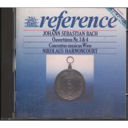 Sebastian Bach CD Ouverturen N. 3, 4 / TELDEC – 843634ZS Nuovo