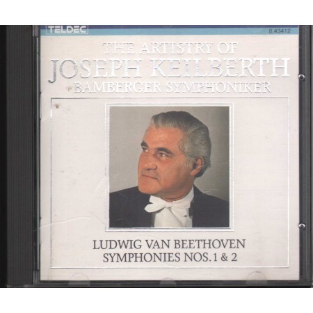 Keilberth, Beethoven CD Symphonies Nos. 1, 2 / Teldec – 843412ZK Nuovo