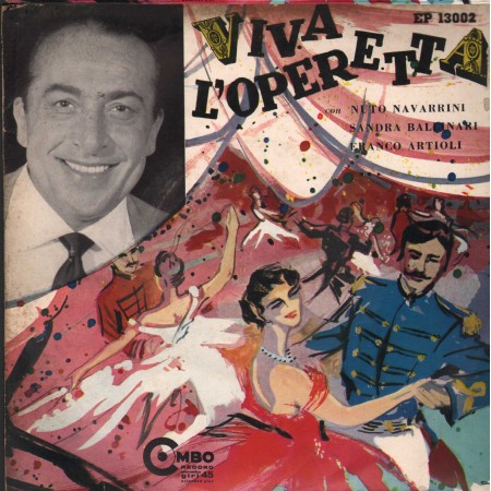 Navarrini, Ballinari, Artioli, Costabile Vinile 7" 45 giri Viva L'Operetta / EP13002