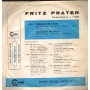 Fritz Prater Vinile 7" 45 giri Romanza Della Vilja / Dall'Alcova Nel Tepor / F5251 Nuovo
