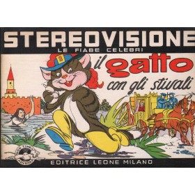 Le Fiabe Celebri Vinile 7" 45 giri Il Gatto Con Gli Stivali / Editrice Leone  – ELF7 Nuovo