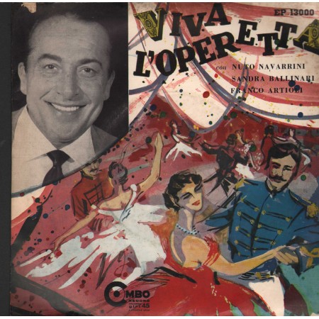 Navarrini, Ballinari, Artioli Vinile 7" 45 giri Il Conte Di Lussemburgo / EP13000