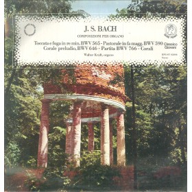 Bach, Kraft LP Vinile Composizioni Per Organo / Rifi – RPGST03006 Sigillato