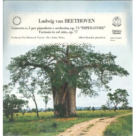 Beethoven, Brendel LP Vinile Concerto N.5 Per Piano E Orchestra, Imperatore, Fantasia VOXRPGST03005