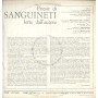 Edoardo Sanguineti ‎‎LP Vinile Poesie Di Sanguineti Lette Dall'Autore / LPZ2071 Nuovo
