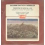 Giovanni Battista Pergolesi ‎‎LP Vinile Concertini Per Archi N. 1, 5, 6 / XAM4061 Sigillato