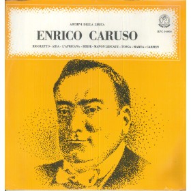 Caruso LP Vinile Rigoletto - Aida - L'Africana, Etc. / Penny  – RPC04006 Sigillato