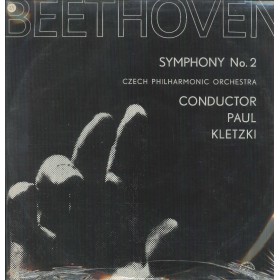 Beethoven, Kletzki LP Vinile Symphony No. 2 / Supraphon ‎– 50792 Sigillato