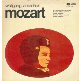 Mozart LP Vinile Sonata N. 33 Per Pianoforte / Cobra Record – CLLP109 Nuovo