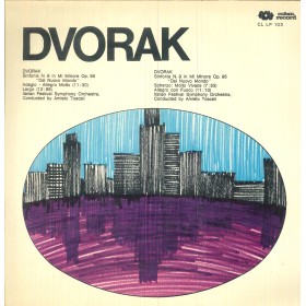 Dvorak LP Vinile Sinfonia N.9 In Mi Minore, Op.95 Dal Nuovo Mondo / CLLP103 Nuovo
