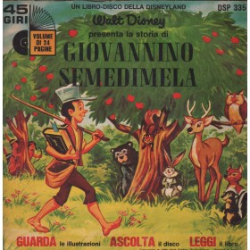 Angela Cicorella ‎Vinile 7" 45 giri La Storia Di Giovannino Semedimela / DSP335 Nuovo
