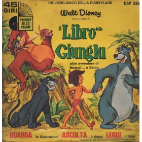 Angela Cicorella ‎Vinile 7" 45 giri Il Libro Della Giungla, Altre Avventure / DSP338