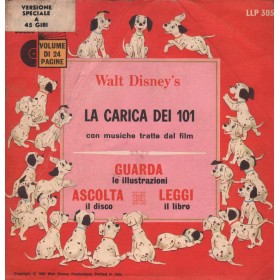 Walt Disney Vinile 7" 45 giri La Carica Dei 101, Con Musiche Tratte Dal Film / LLP305