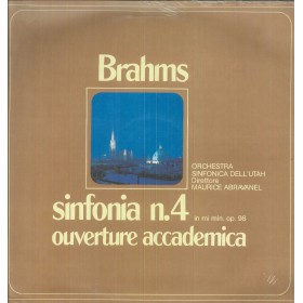 Mahler, Orchestra Sinfonica Utah LP Vinile Sinfonia N.4  In Mi Minore Op.98 / Ricordi ‎– OCL16104