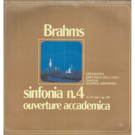 Mahler, Orchestra Sinfonica Utah LP Vinile Sinfonia N.4  In Mi Minore Op.98 / Ricordi ‎– OCL16104