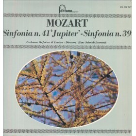 Mozart, Isserstedt LP Vinile Sinfonia N. 41 Jupiter - Sinfonia N. 39 / 894082ZKY Nuovo