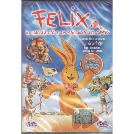 Felix Il Coniglietto E La Macchina Del Tempo DVD G. Lagana / Sigillato 8032442211074
