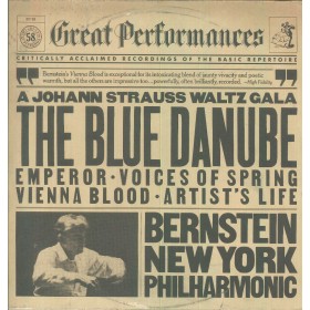Bernstein, York Philharmonic LP Vinile Strauss Waltz Gala. The Blue Danube / 60158