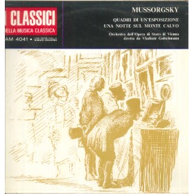 Modest Mussorgsky LP Vinile Quadri Di Un'Esposizione / Ricordi – XAM4041 Nuovo