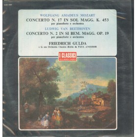 Mozart, Beethoven, Gulda LP Vinile Concerto Per Pianoforte E Orchestra / XAM4086