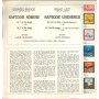 Enesco, Liszt ‎LP Vinile Rapsodie Romene 1,2 /  Ungheresi 5,6 / Ricordi – XAM4074