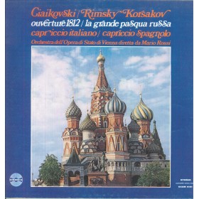 Ciaikovsky LP Vinile Ouverture, Capriccio Italiano, Spagnolo,Pasqua Russa / SXAM4141