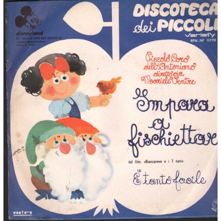 Coro Dell'Antoniano Vinile 7" 45 giri Impara A Fischiettar / È Tanto Facile / RPNNP02119