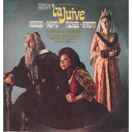 Arroyo, Moffo, Tucker, Giaiotti LP Vinile Highlights From Halevy's La Juive / ARL10447