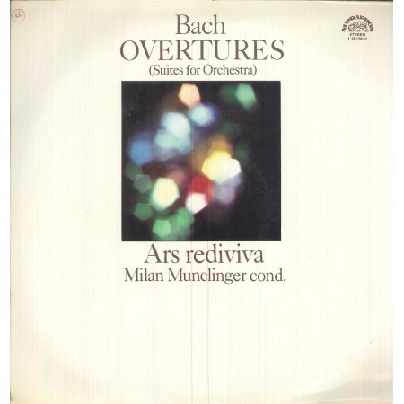 Bach, Rediviva, Munclinger LP Vinile Overtures / Supraphon ‎– 11013612 Sigillato