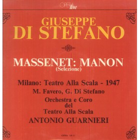 Giuseppe di Stefano LP Vinile Massenet: Manon, Selezione / Cetra – LO11 Nuovo