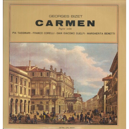 Georges Bizet LP Vinile Carmen, Pagine Scelte / Cetra – LPC55020 Nuovo