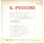 G. Puccini LP Vinile Manon Lescaut, La Boheme, Tosca Vol. 1 / Cetra – LPC55079 Nuovo