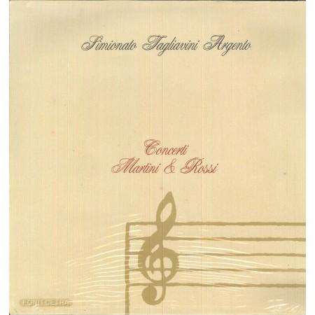 Simionato, Tagliavini, Argento LP Vinile Concerti Martini E Rossi / LMR5006 Sigillato