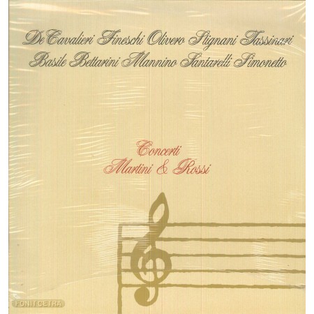 De Cavalieri, Fineschi, Olivero, Stignani,Tassinari LP Vinile Concerti Martini E Rossi / LMR5020