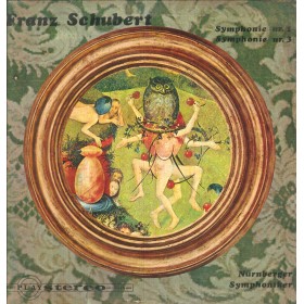 Franz Schubert LP Vinile Symphonie N. 1, 3 / Play – CS507 Nuovo