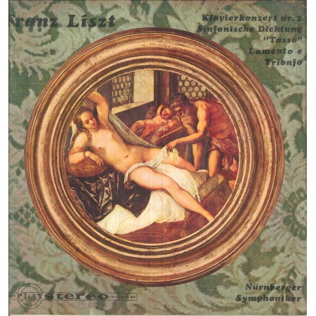 Liszt LP Vinile Klavierkonzert N. 2, Sinfonie, Tasso Lamento E Trionfo / CS517 Nuovo