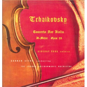 Tchaikowsky, Pauk LP Vinile Concerto Per Violino In Re Maggiore Op. 35 / Somerset –  SFRAL116 Nuovo
