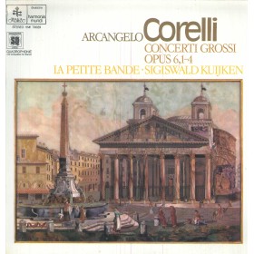 Corelli, Kuijken LP Vinile Concerti Grossi Opus 6, 1, 4 / HMI73029 Nuovo
