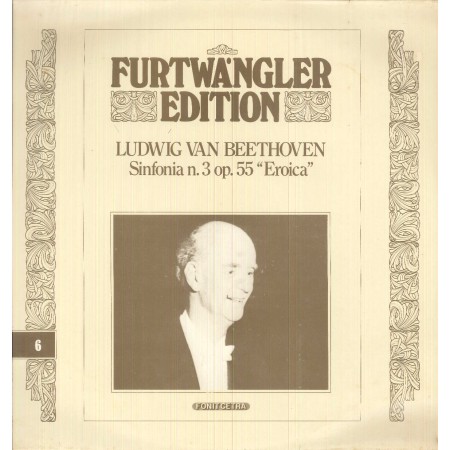 Beethoven, Furtwangler LP Vinile Sinfonia N.3, Op. 55 Eroica / FE6 Sigillato