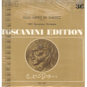 Toscanini, Symphony Orchestra LP Vinile Orpheo Ed Euridice / RCA – AT127 Sigillato