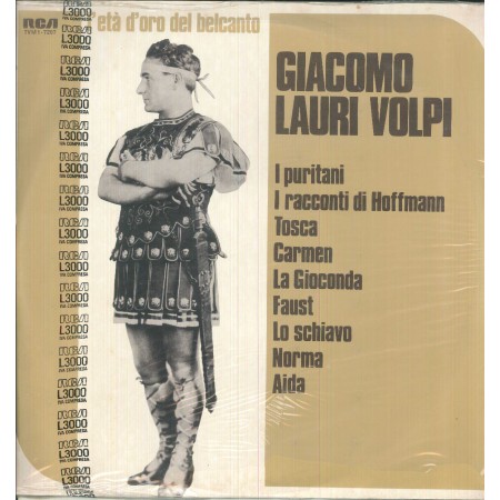 Giacomo Lauri Volpi ‎LP Vinile Omonimo, Same / RCA ‎– TVM17207 Sigillato