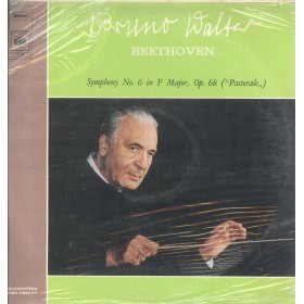 Beethoven, Bruno Walter LP Vinile Sinfonie Nr. 6 F Dur Pastorale / CBS – S61009 Sigillato