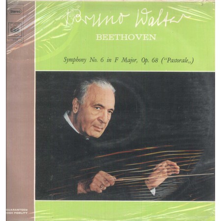 Beethoven, Bruno Walter LP Vinile Sinfonie Nr. 6 F Dur Pastorale / CBS – S61009 Sigillato
