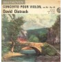 Beethoven, Oistrach LP Vinile Concerto Pour Violon, En Ré - Op. 61 / BBH1070 Nuovo