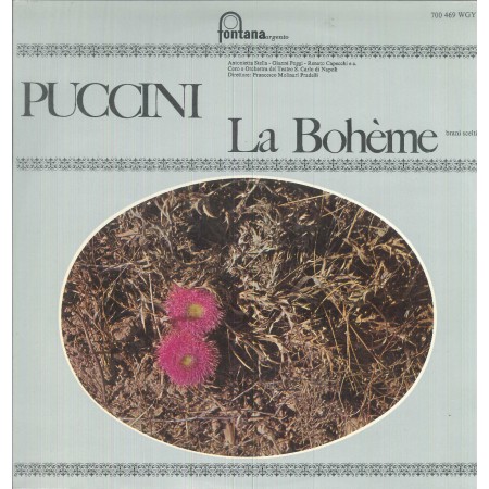 Giacomo Puccini LP Vinile La Boheme / Fontana – 700469WGY Nuovo