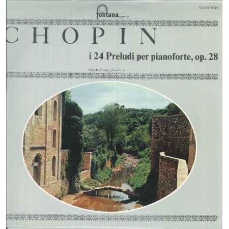 Chopin, Cor de Groot LP Vinile I 24 Preludi Per Pianoforte, Op. 28 / 700070WGY Nuovo