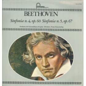 Beethoven, Konwitschny LP Vinile Sinfonia No. 4, 5 Op. 60, 67 / Fontana – 700141WGY