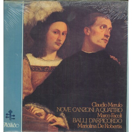 Merulo, Facoli LP Vinile Nove Canzoni A Quattro / Balli D'Arpicordo / ITL70068