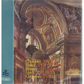 Arturo Sacchetti LP Vinile Pagine Per Organo Di Grandi Operisti Italiani / Italia – ITL70064