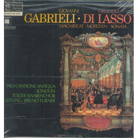 Gabrieli, Di Lasso LP Vinile Magnificat, Motetten, Sonata / Italia  – HMI73079 Sigillato